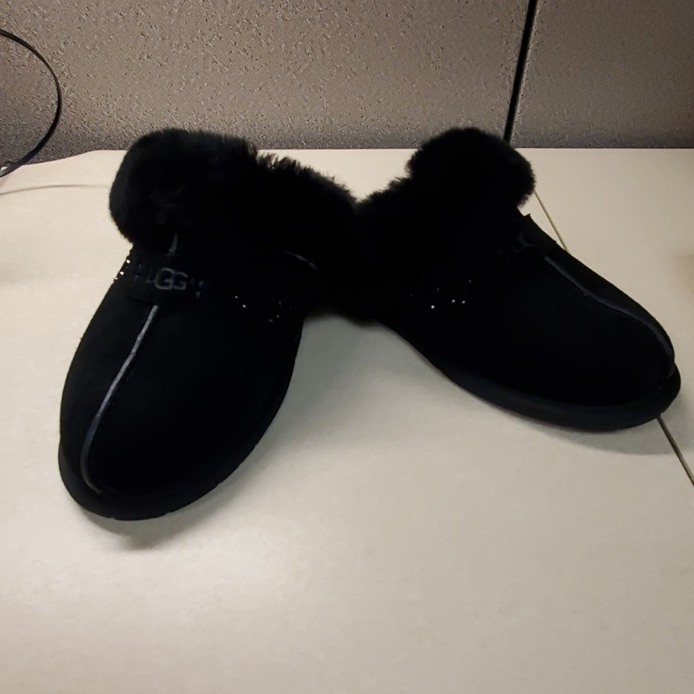 UGG Scuffette II Crystal Diamond slippers